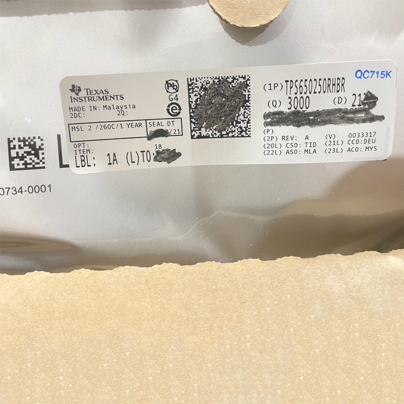 TPS650250RHBR 德州仪器 TI 集成电路