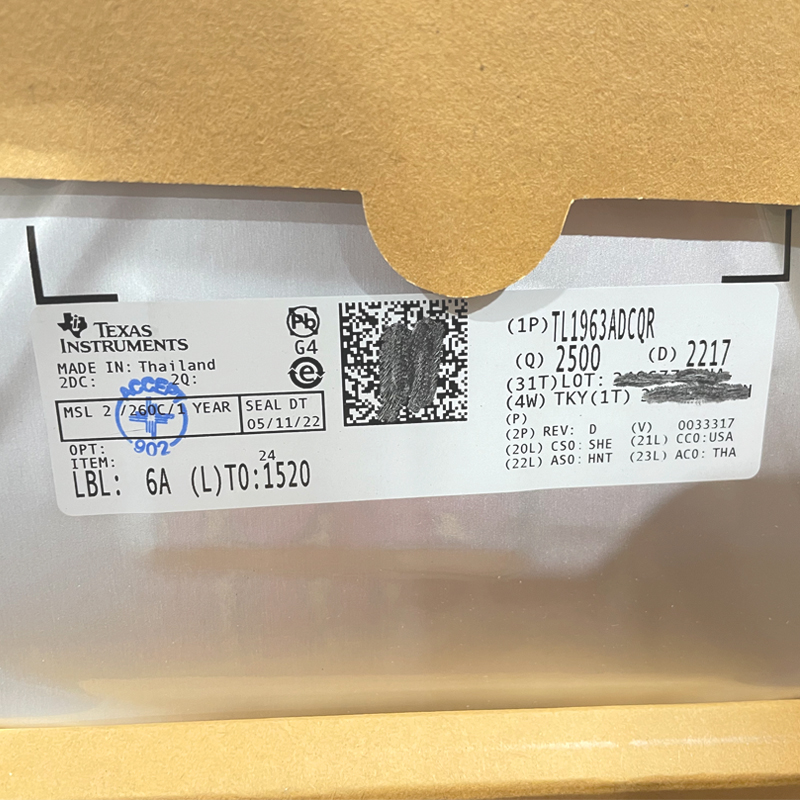 TL1963ADCQR  德州仪器 TI 集成电路
