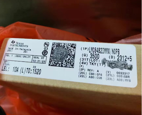 LMC6482IMMX/NOPB 德州仪器 TI 集成电路