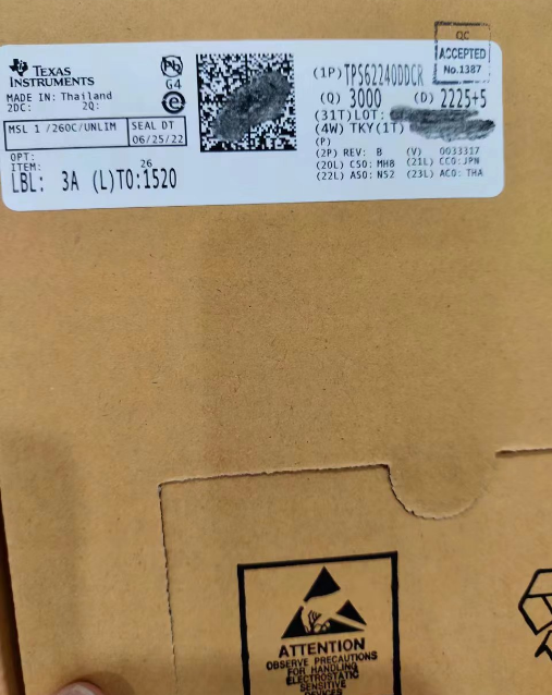 TPS62240DDCR 德州仪器 TI 集成电路