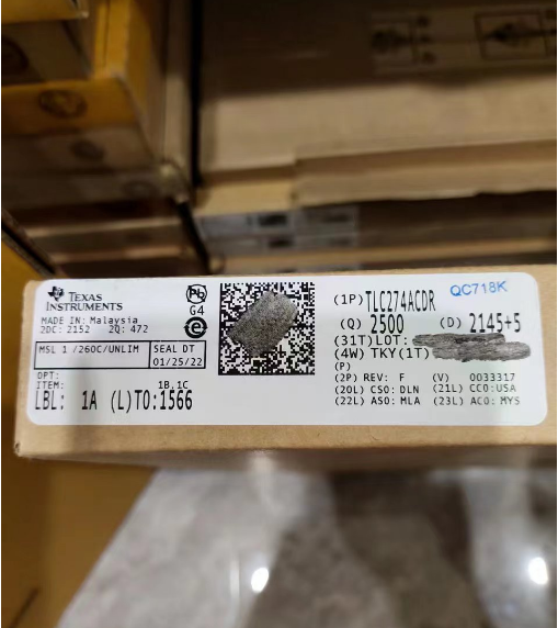 TLC274ACDR 德州仪器 TI 集成电路